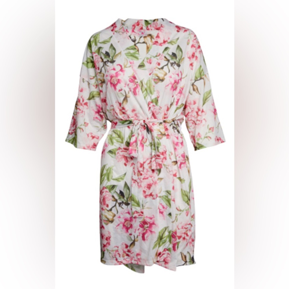 Show Me Your Mumu Brie Robe Garden of Bloom Floral Flower Kimono One Size Bridal